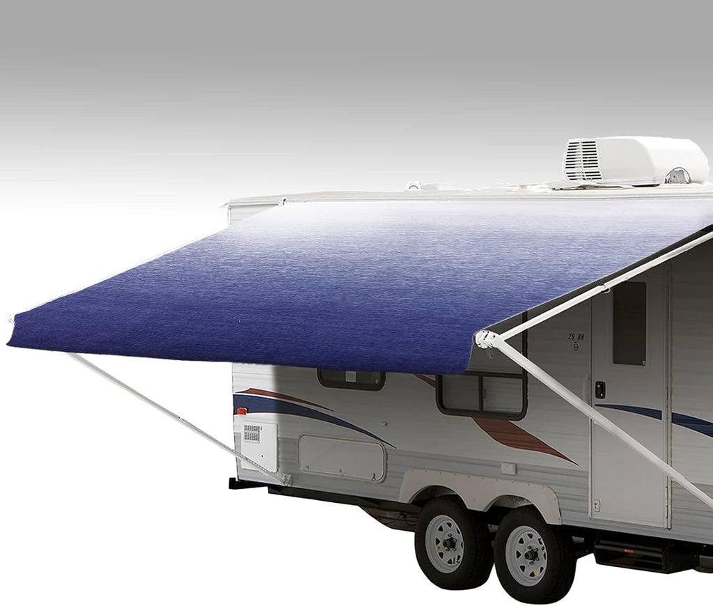 Charcoal Fade 12' RV Awning Fabric Replacement Vinyl G547494