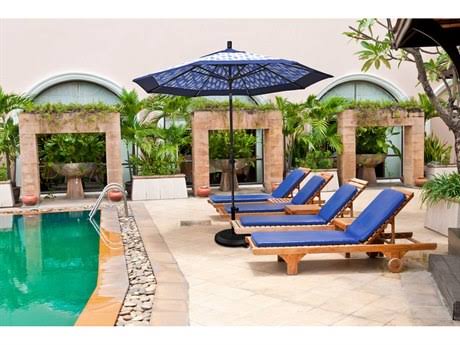 11 ft. Aluminum Double Vent Tilt Market Umbrella L86760