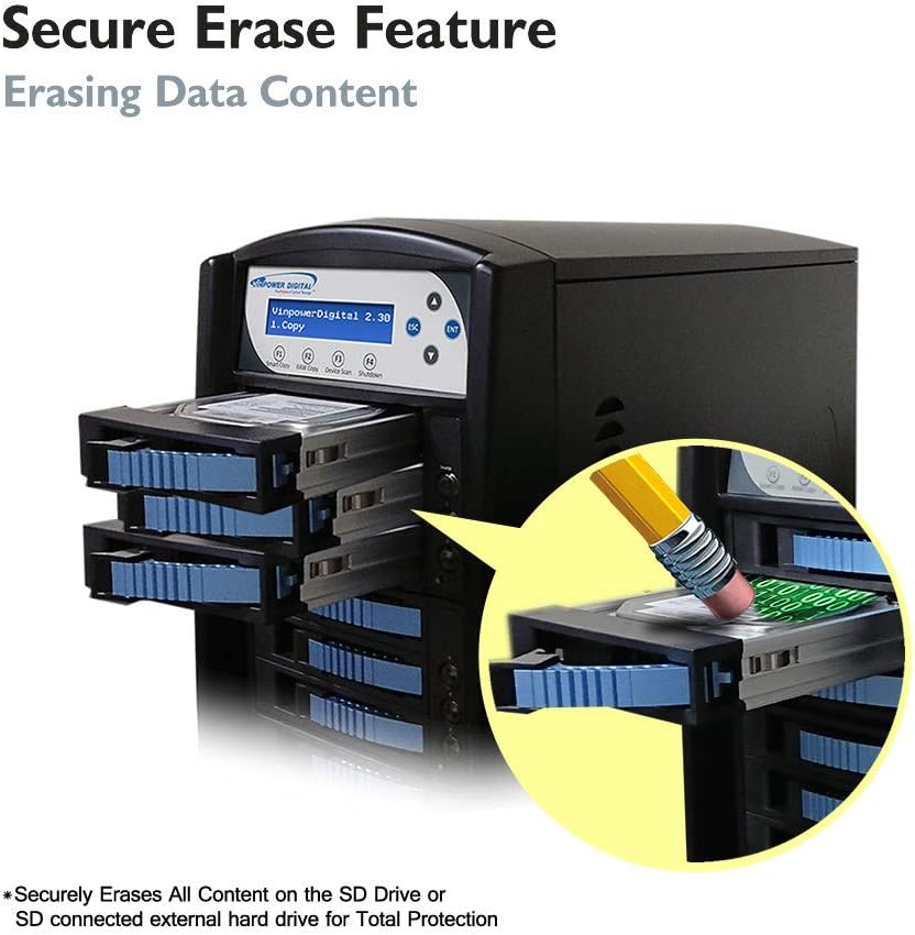 1 to 2 SATA Hard Drive Duplicator M3265