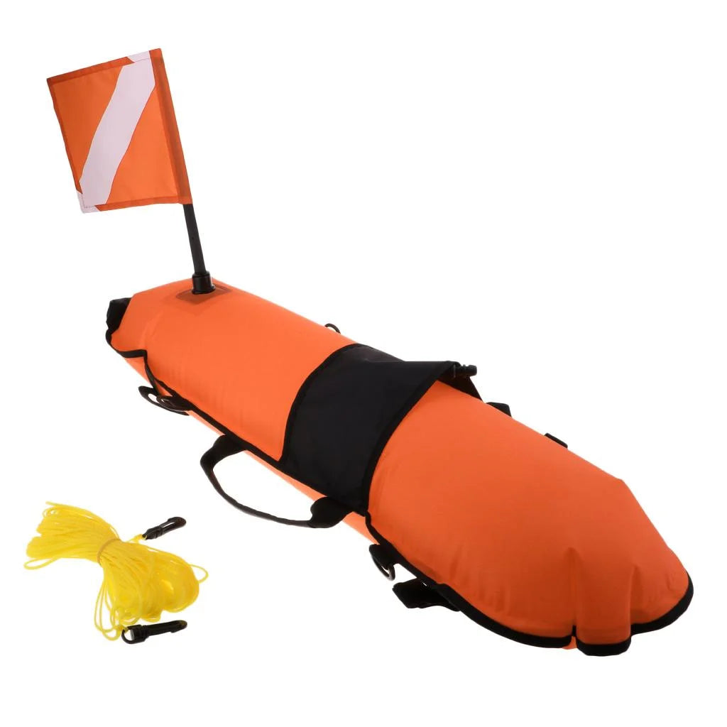 Inflatable Signal Float Marker Buoy with Dive Tow Line B508