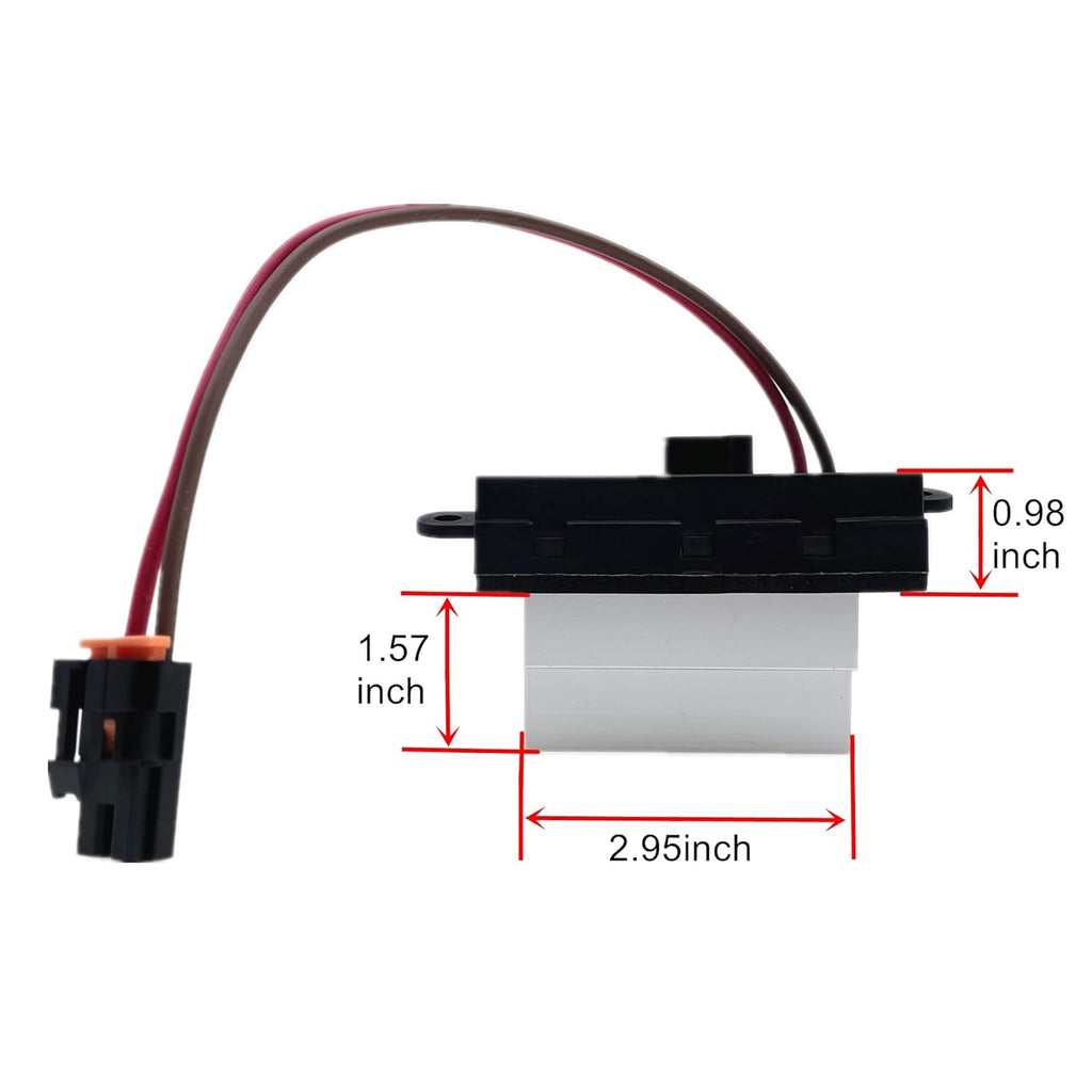 Blower Motor Resistor Heater Fan Control Module Pack of 2 H778059
