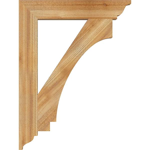 4 in. x 32 in. x 24 in. Western Red Cedar Bracket J51271