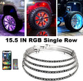 15.5 in Single Row Wheel Lights Kit (4pcs) with Turn Signal and Braking Function P93623