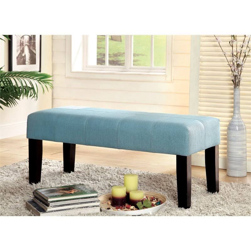 Blue Fabric Bench H7846