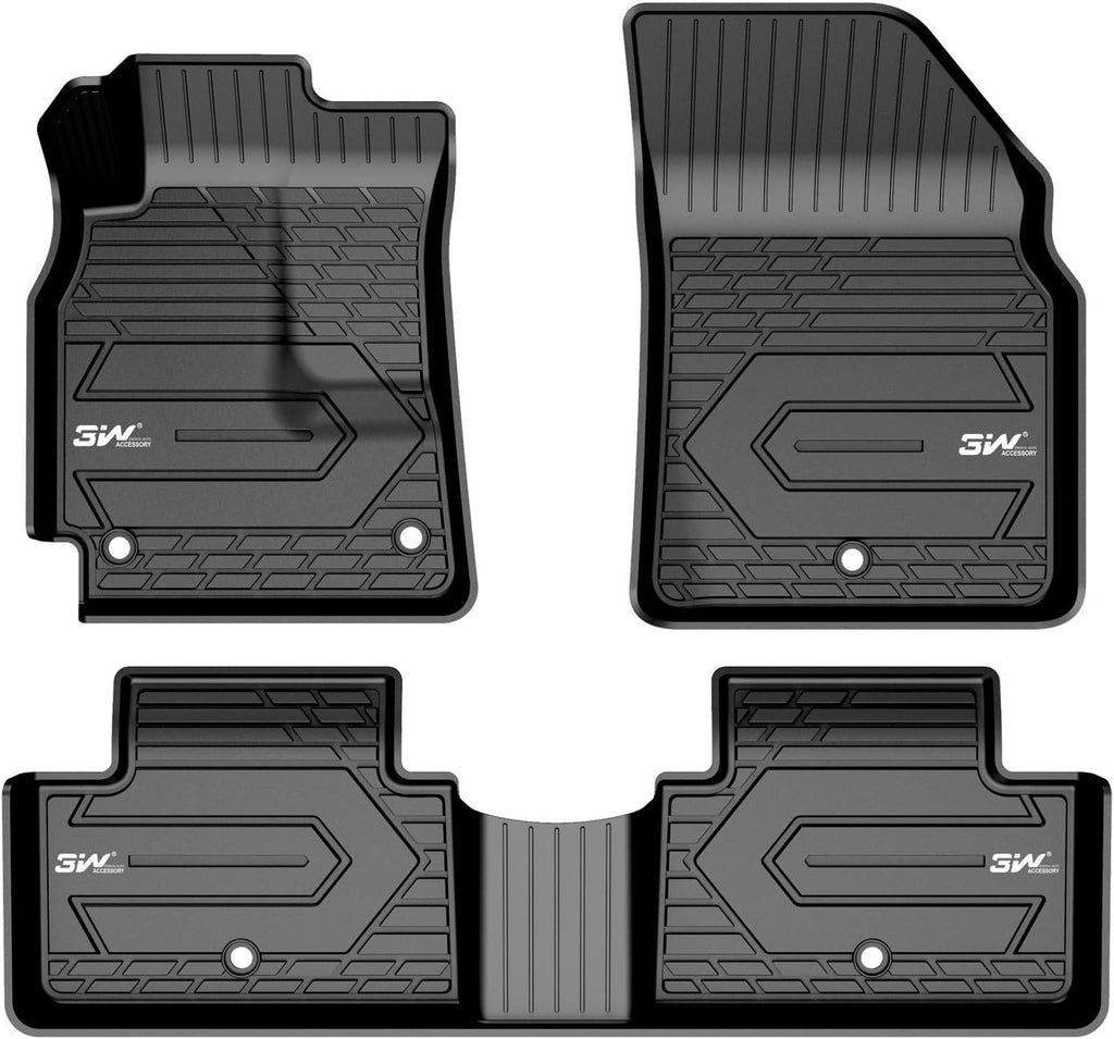 Black TPE All Weather Custom Fit Floor Liner Full Set S89204