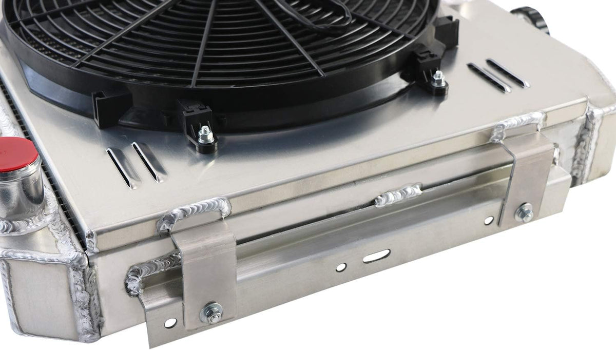 Aluminum Radiator for 1955-1957 Chevy Nomad Bel Air Del Ray L53822