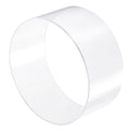 Clear Acrylic Round Tube Pack of 2 W5658