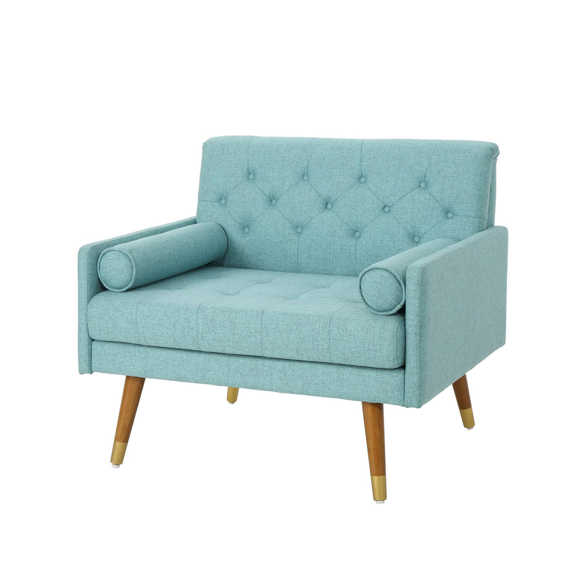 Light Gray Fabric Club Chair Q954