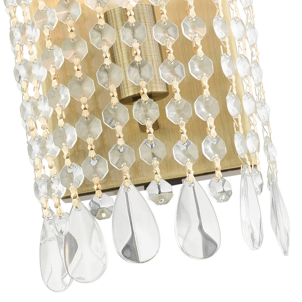 Antique Brass ADA Sconce D3179