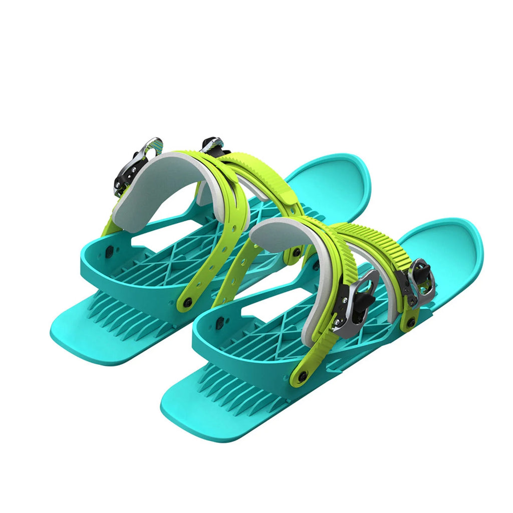 Mini Short Ski Skates Attach to Skis Boots T597