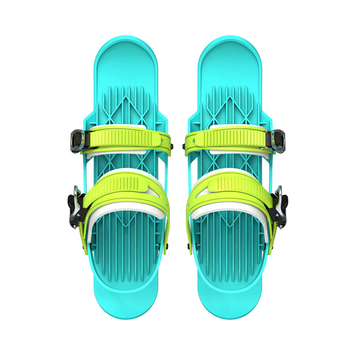 Mini Short Ski Skates Attach to Skis Boots T597