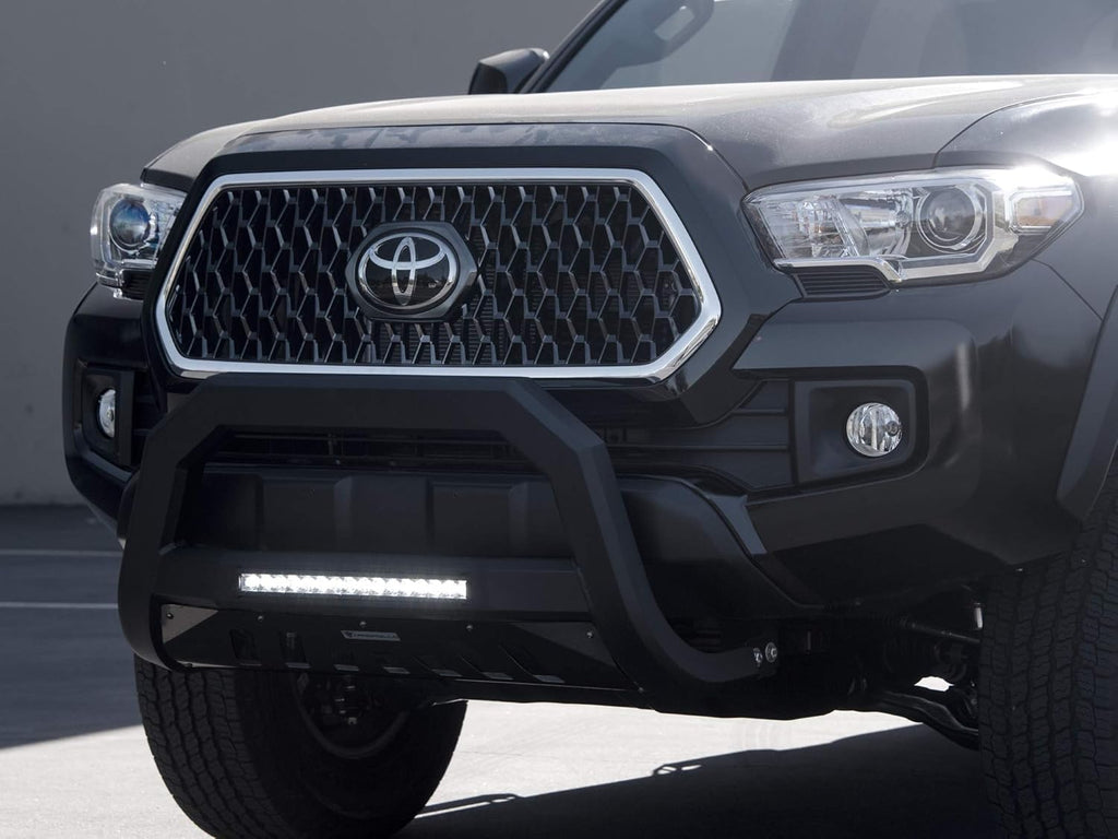 Matte Black Bull Bar with LED S5046