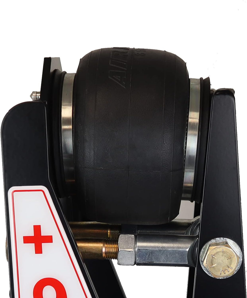 Gooseneck Air Hitch & Coupler, Square 4 Straight Pin 30K Coupler 9 Offset W5412