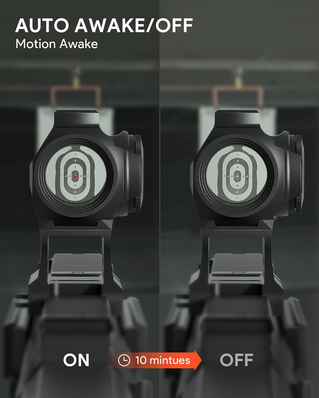 Red Dot Sight 1x21mm 2 MOA with Riser Pack of 2 N23226