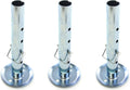 Jack Stand Drop Legs for 2 Inch Inner Diameter Jacks Foot Pad Insert Pack of 2 D455