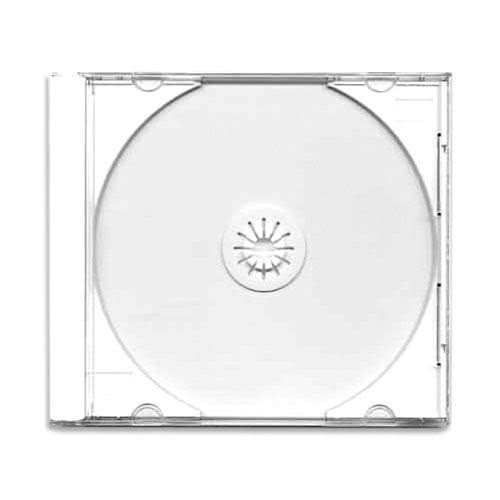 200 Standard White CD Jewel Case K61534