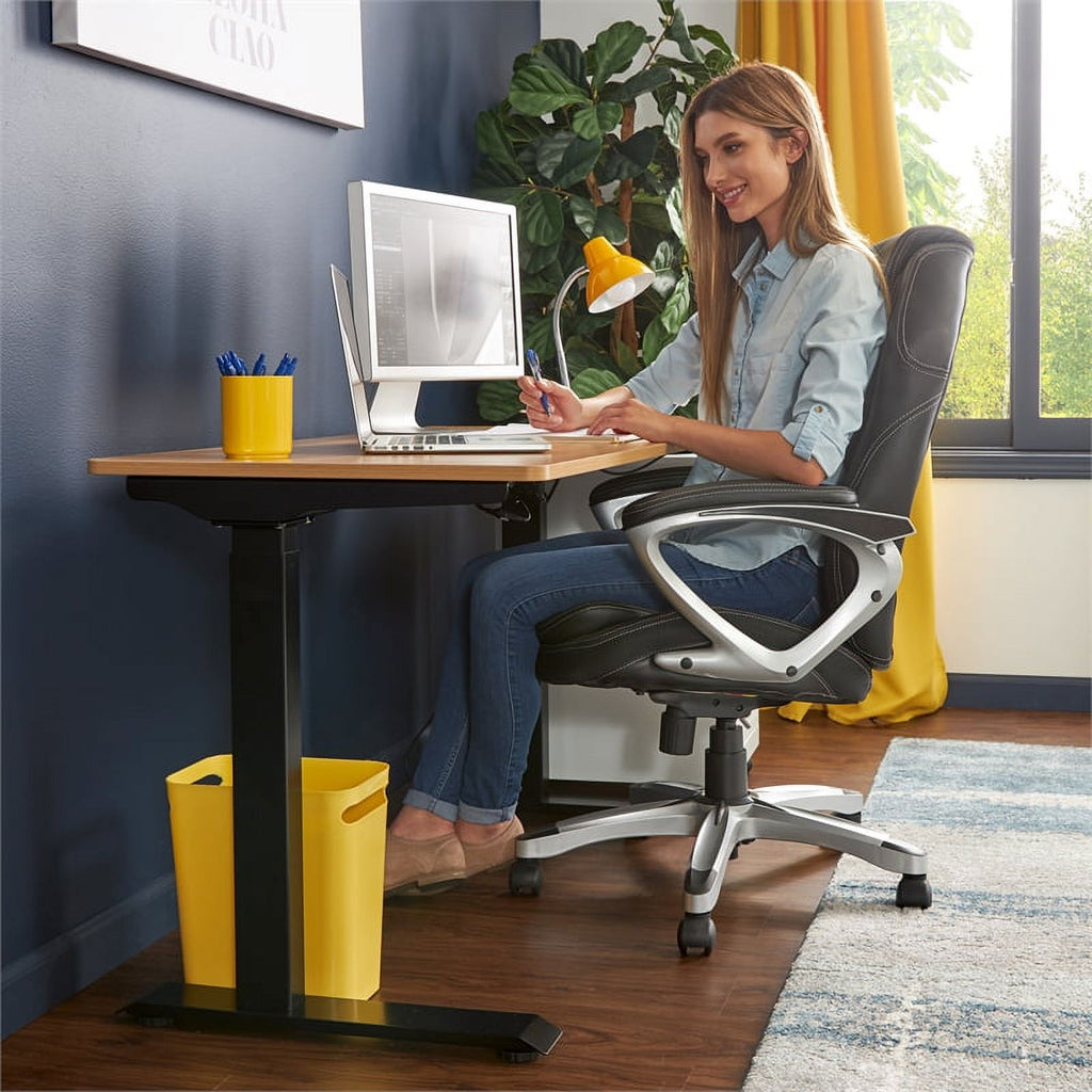 2-Piece Set with Standing Desk and Armless Task Chair M5079