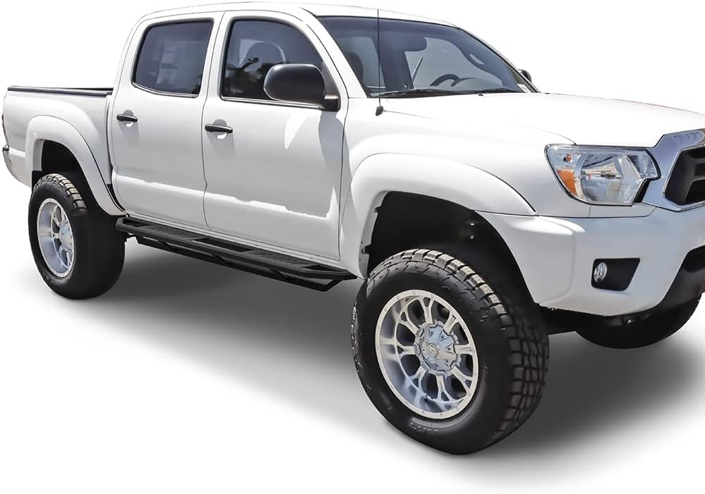 6.5in Aluminum Running Boards for Toyota Tacoma Double Crew Cab L740