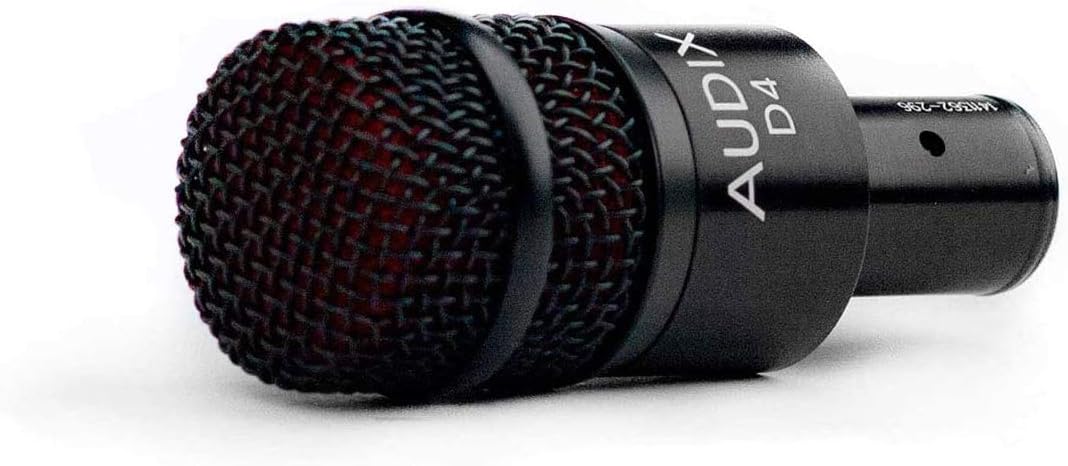 Dynamic Instrument Microphone with Hyper-Cardioid Microphone Clip B1213
