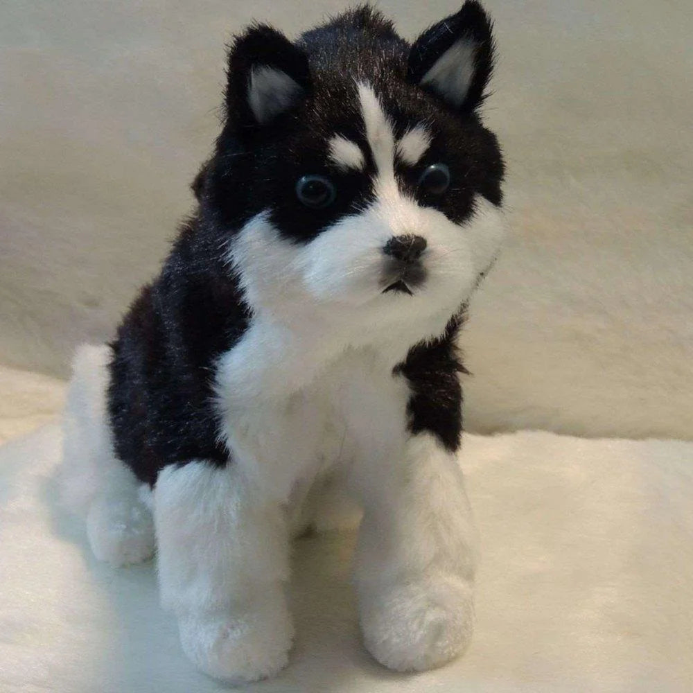 Electronic Interactive Plush Husky Dog Toy K53648