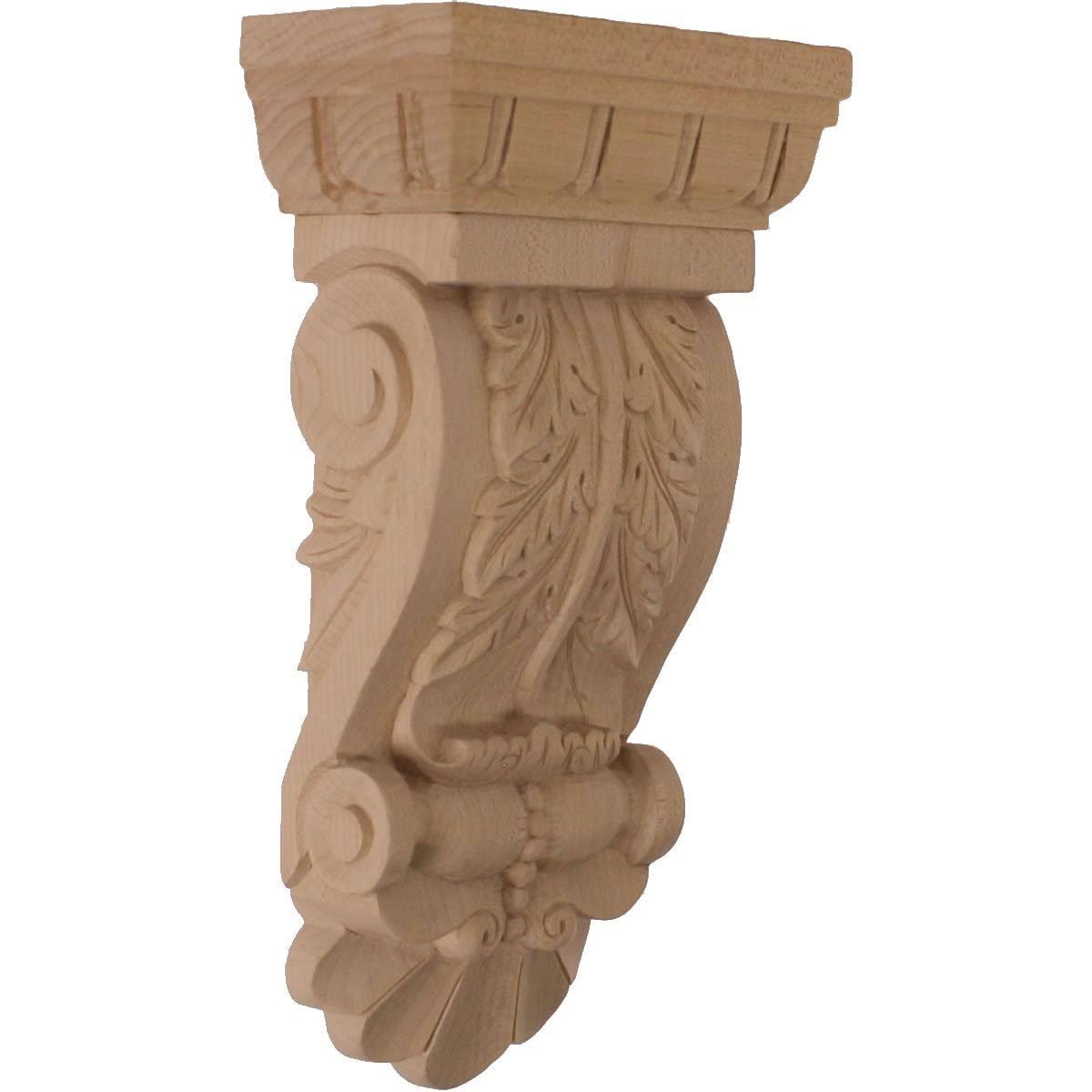 5 1/8x22W x 2 3/4x22D x 9 3/4x22H Maple Corbel P99319