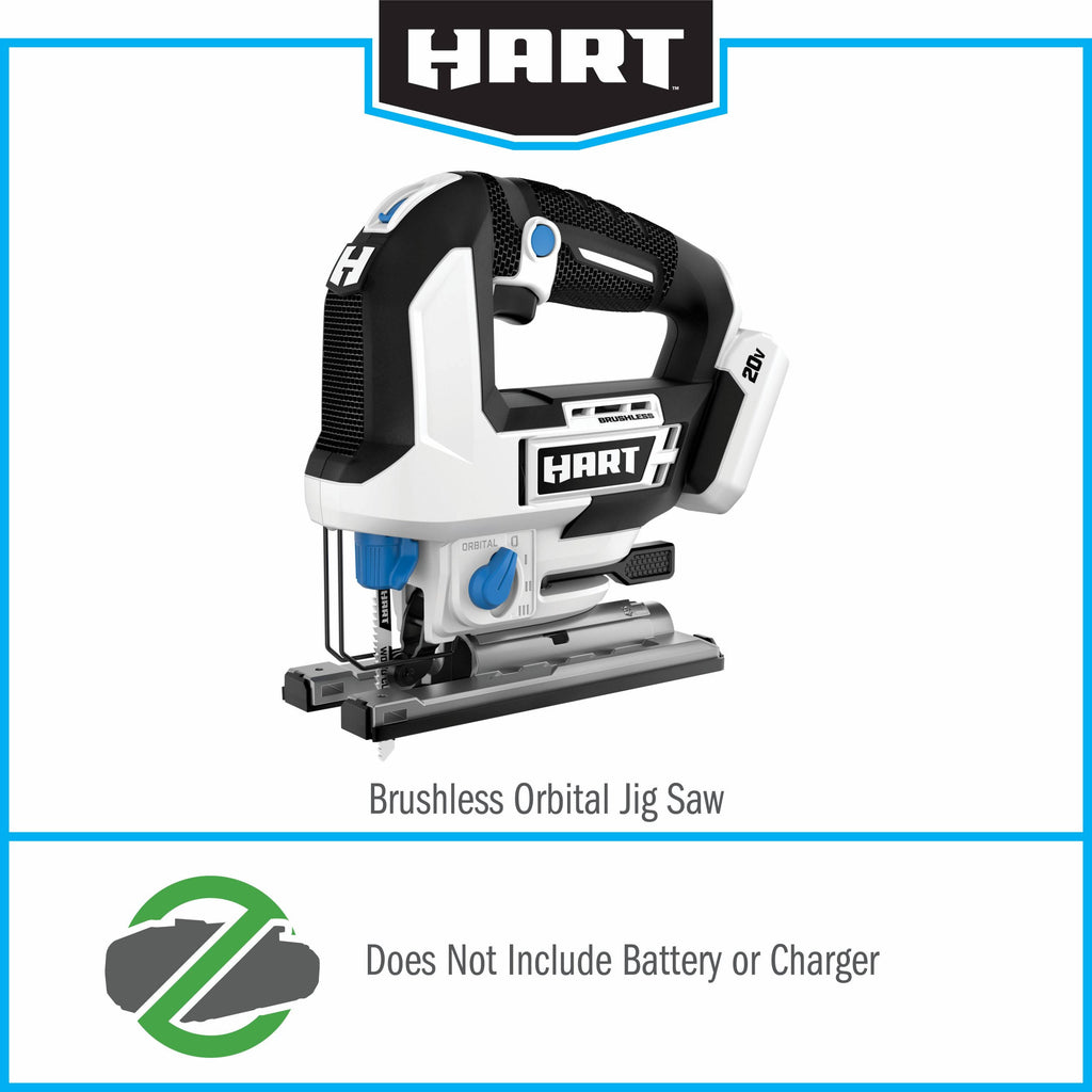 20-Volt Brushless Orbital Jig Saw X3058