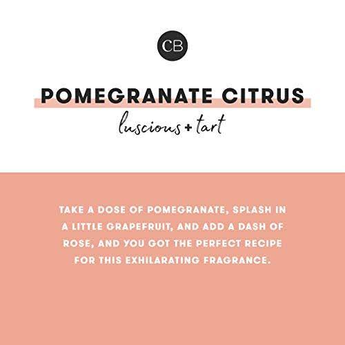 Pomegranate Citrus Jumbo Faceted Jar Candle, 30 oz V220275