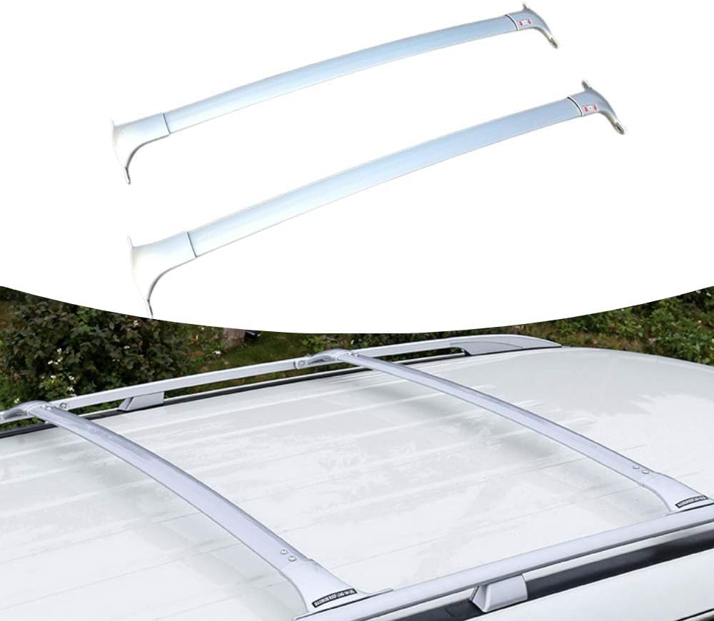 Silver Cross Bar Roof Rack for Nissan Armada J19609