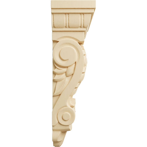 5 1/8x22W x 2 3/4x22D x 9 3/4x22H Maple Corbel P99319