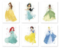 8x10 Watercolor Painting Paper Poster Art Prints Set of Six I24614