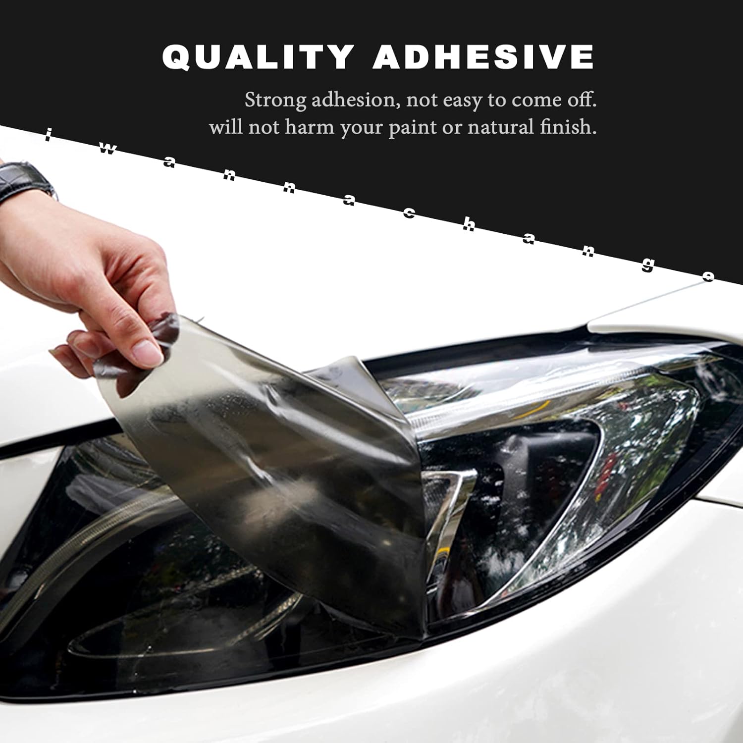 Gloss Dark Smoke Precut Vinyl Overlay Tint Kit Film Z90874