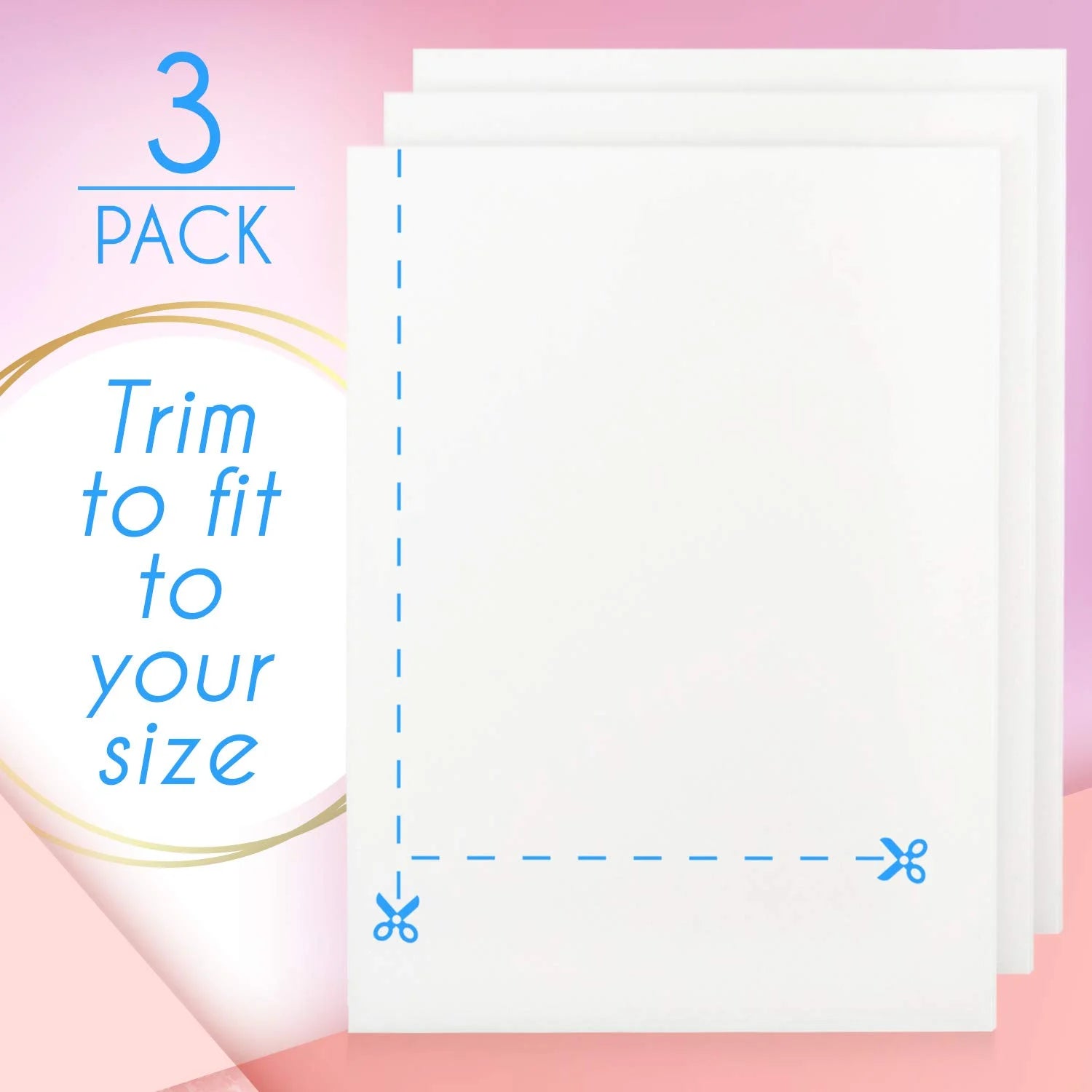 Extra Thick Lipo Foam Post Surgery Ab Board Medical Grade Foam White 3 pack I507042