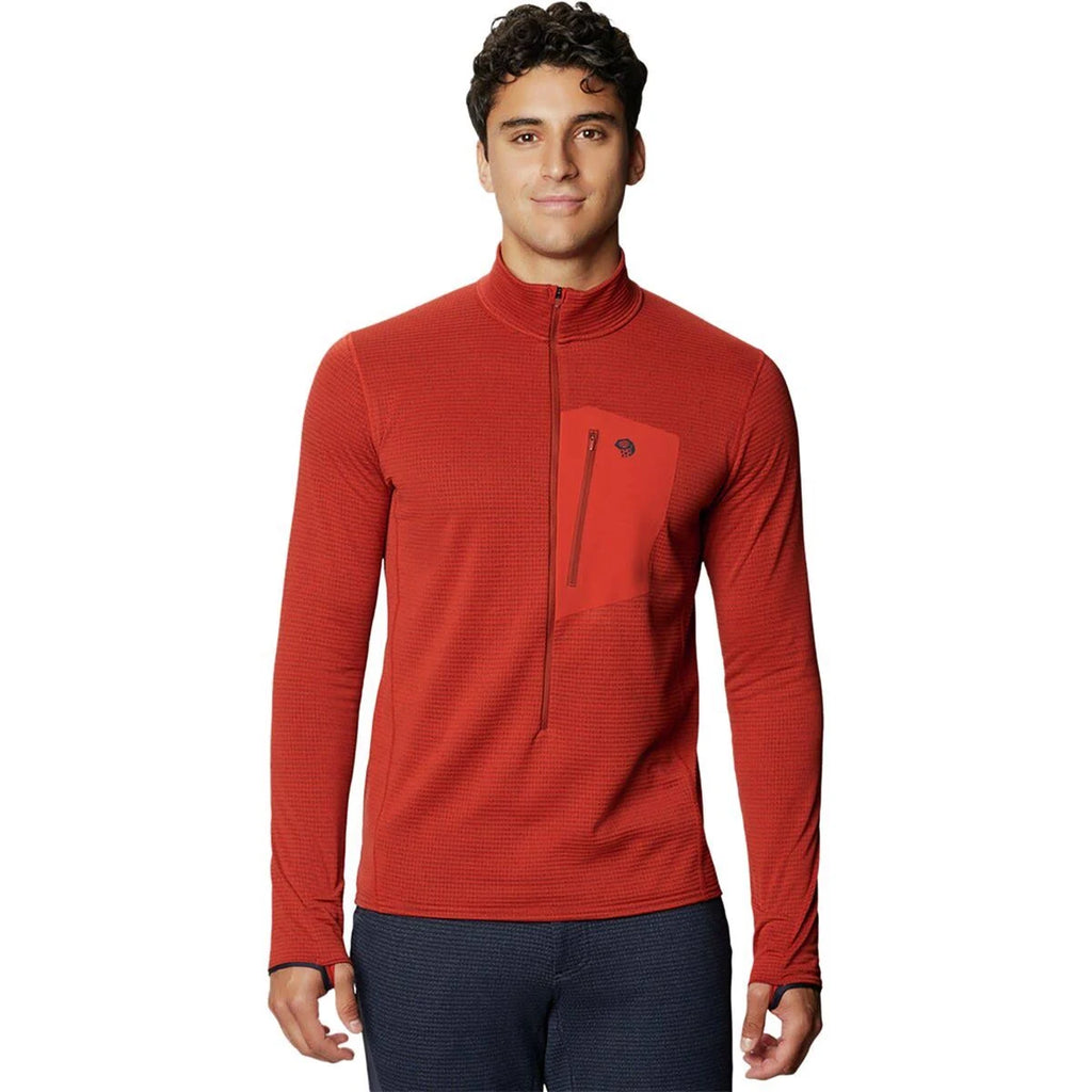 Desert Red 3/4 Zip N4304