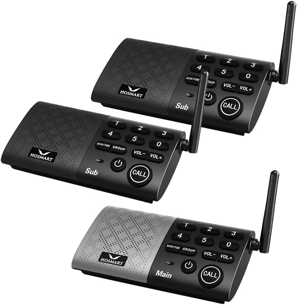 Full Duplex Wireless Intercom System G498884