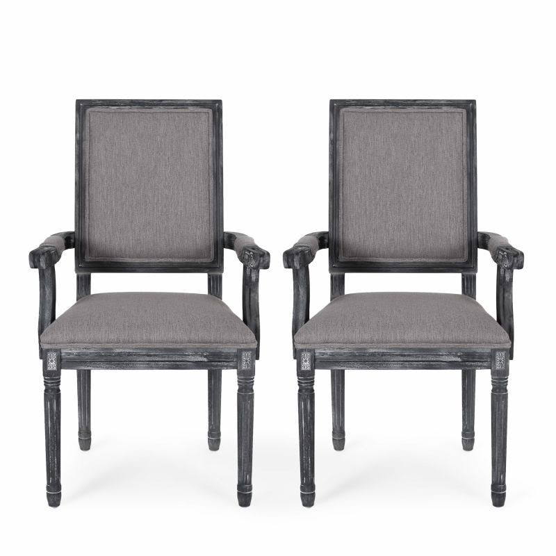 Gray Dining Chair Set of 2 M45721