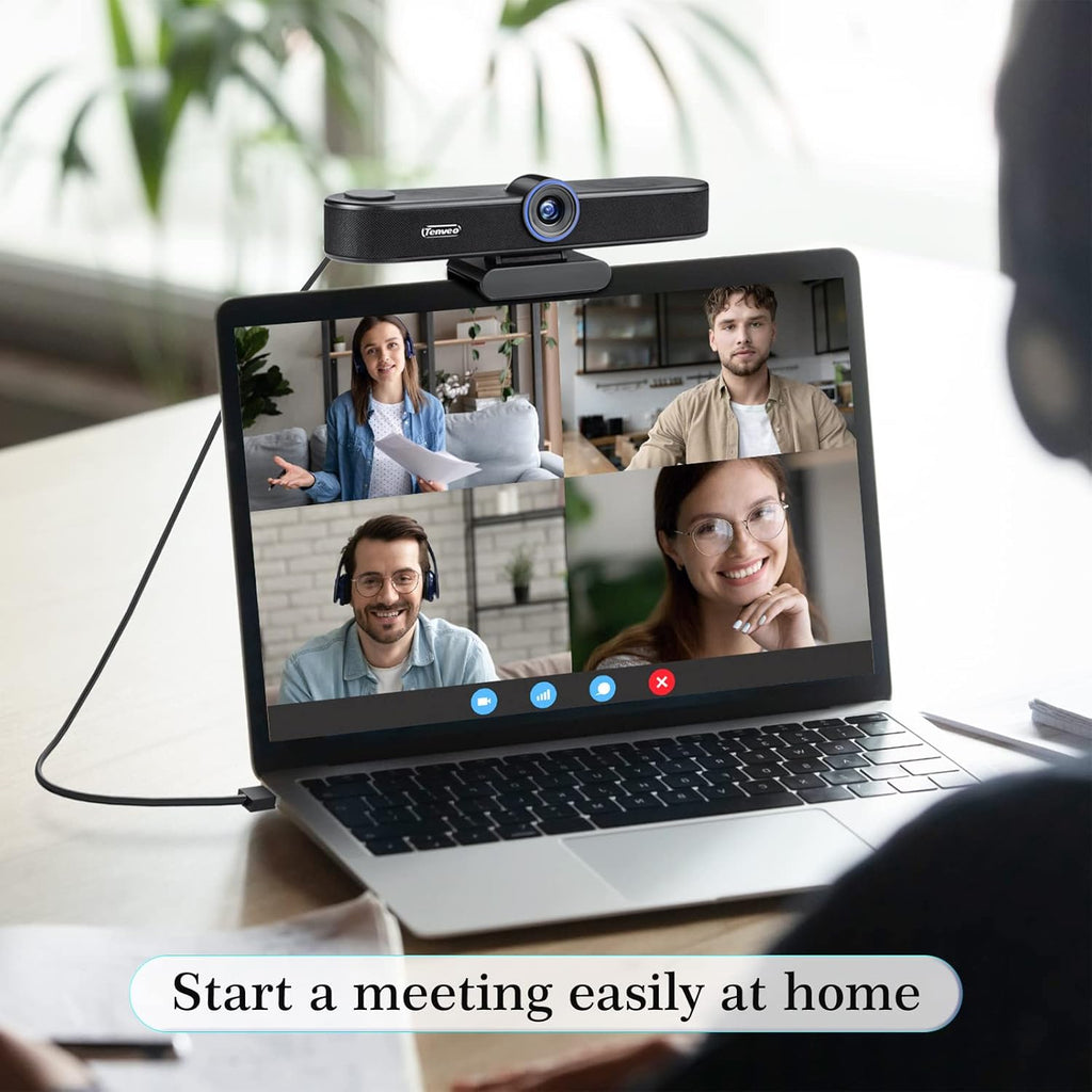 4K Ultra HD All-in-One ePTZ Webcam USB 3.0 with Expansion Microphone R8628
