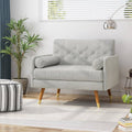 Light Gray Fabric Club Chair Q954