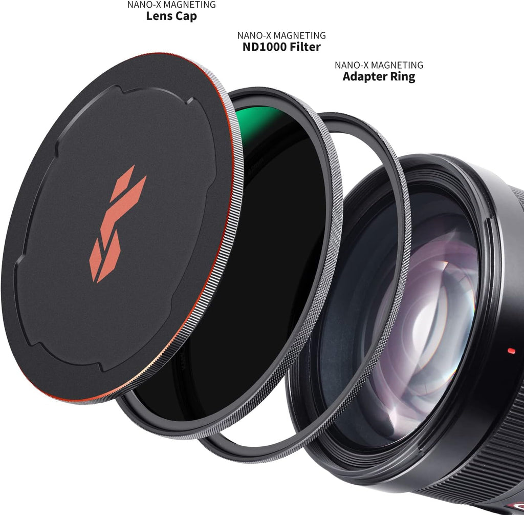 55mm ND1000 Lens Filter 10-Stop Neutral Density Filter Pack of 2 R267