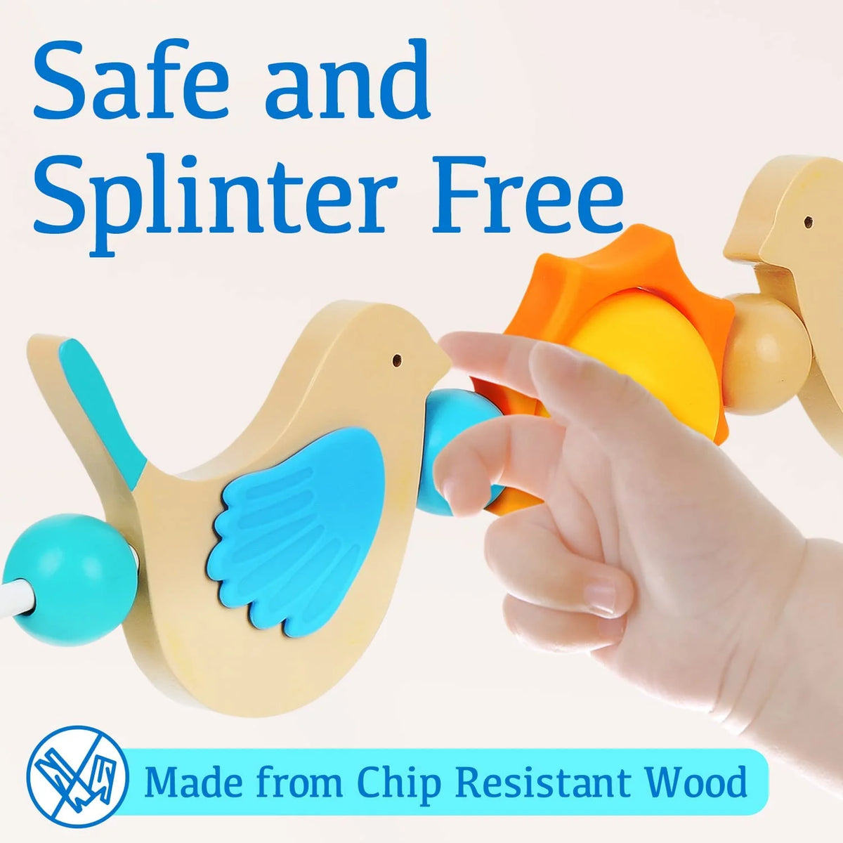 Wooden Toy Bar for Baby Bjorn Bouncer P288761