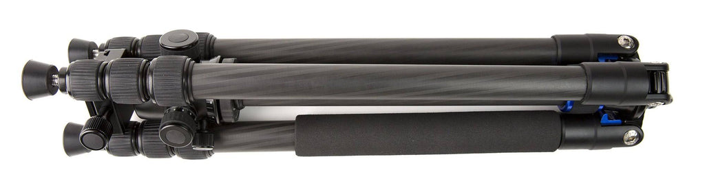Black Carbon Fiber 4 Section Tripod with Head V716