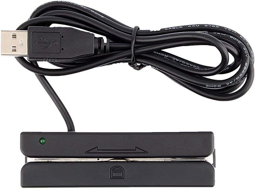 USB Credit Card Reader Magnetic Stripe Card Readers (Pack of 2) P6344