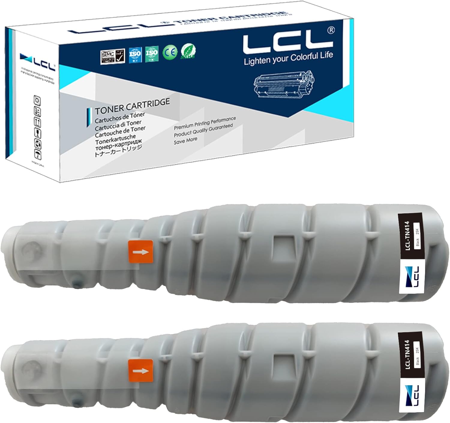 2-Pack Black Compatible Toner Cartridge O53982